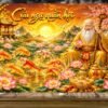 Tranh sơn mài cừu ngư quần hội - A23