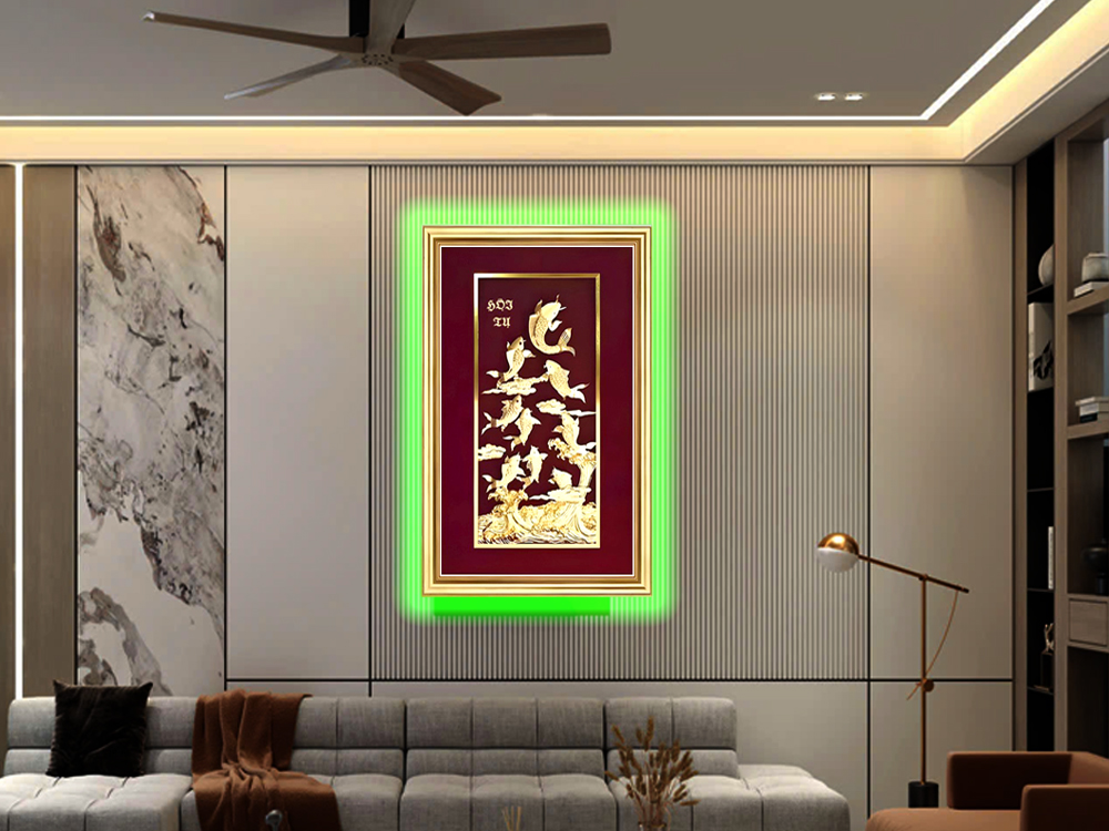 Khánh vàng phong thủy AB