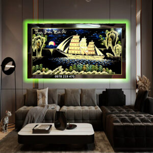 TPHCM tranh tặng tân gia khai trương tranh thuận buồm