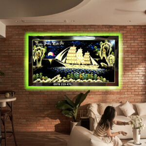 TPHCM tranh tặng tân gia khai trương tranh thuận buồm