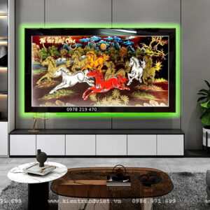 Tranh tặng bạn thân tranh tặng công ty ABC